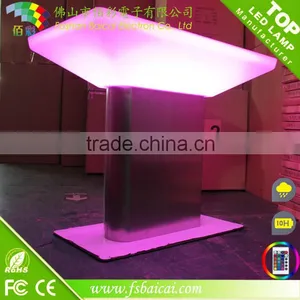 CE&ROHS Approved Light up Led Bar Table /LED KTV Table/led Table thumbnail-2