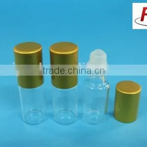 10ml Glass Roll-on Bottle, Glass Tube-type Bottle, Glass Roll-on Bottle With Aluminum Cap thumbnail-1