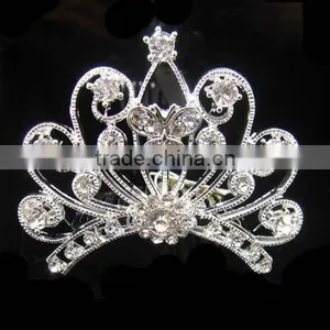 Kids Crystal Tiara Combs thumbnail-1
