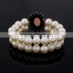 Free Sample Latest Design Luxury Pearl Bracelet for Wedding thumbnail-3