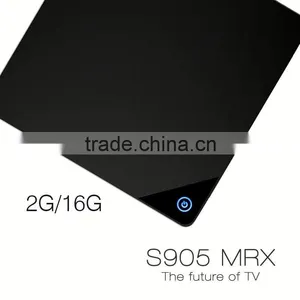Newest Android tv Box MRX Amlogic S905 Quad Core Tv Box 2gb RAM+16Gb Flash Quad Core tv Box thumbnail-1