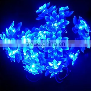 LED Solar String Lights With Lotus Led Christmas Decoration Light thumbnail-2