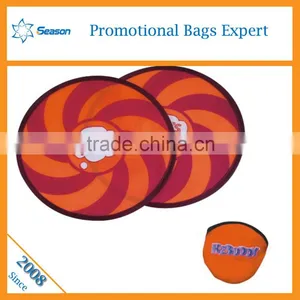 Folding Fabric Frisbee Folding Cloth Frisbee Fabric Nylon Frisbee thumbnail-3