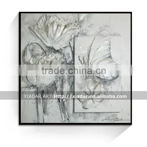 Rose Flower Painting Design/ More Canvas Flower Painting for Bedroom thumbnail-1