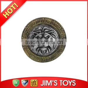 European Medieval Shield Ancient Greek Knight Shield Plastic Toy Shields:Lion thumbnail-4