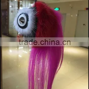 New Fashion Charm Cute Mink Fur Monster Hot Sale thumbnail-2