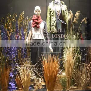 Decorative Artificial Autumn Grass For Clothing Shop Window Display thumbnail-1