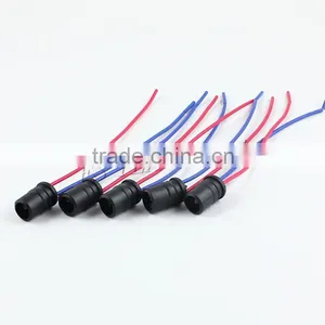 T10 W5w Led Bulb Holder Cable Adapters Soft Rubber T10 Bulb Connector Socket thumbnail-6