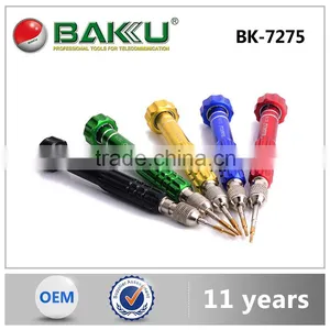 BAKU Mobile Phone Screwdriver Set With 5 Tips in 1 Interchangeable Screwdriver Set BK 7275 thumbnail-6