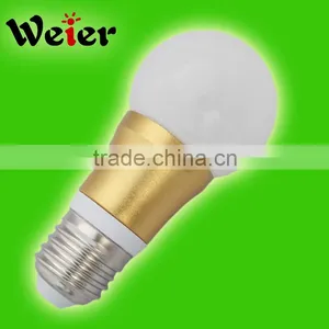 Golden Body Led Bulb 3W thumbnail-1