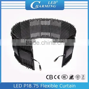 2016 Indoor Led P18.75 Curtain Screen/Wholesale Pioneer dj Screen/wedding Stage Backdrop Light Display thumbnail-5