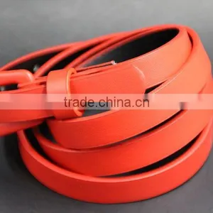 2015 New Fashion Multi-functional Women Narrow Leather Waist Belt thumbnail-1