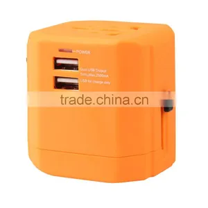 2016 Hot Sale Travel Adapter, Turn Plug With Worldwide Plug thumbnail-3