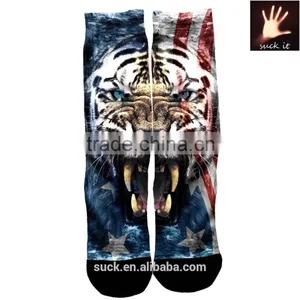 100% Combed Cotton Young Boy 3d Tube Socks With Creative Designs thumbnail-1