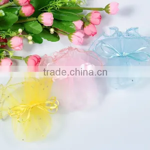 Drawstring Organza Jewelry Pouch Bag,Round Organza Gift Pouch Quality Choice thumbnail-5