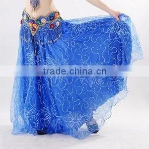 Bellydance Puffi Ruffle Long Skirt thumbnail-1