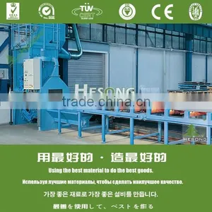 CE Certification H Beam Shot Blasting Machine / Rust Cleaning Square Pipes thumbnail-1