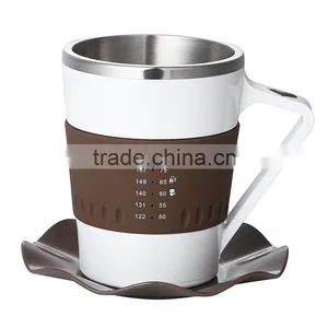 Silicone Coffee Cups, Car Heating Cup, Smart Car Heating Cup thumbnail-2