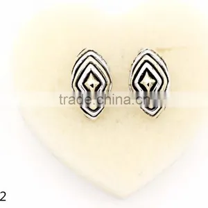 2016 New Fashion Wholesale Juyuan Double Color Plated Whole Sales Earrings thumbnail-4