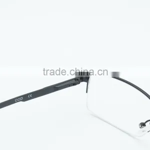 Italy Design Optics High Quality Half Frame Man Titanium Eyewear Frames thumbnail-4