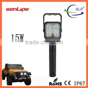 Miner's Hand Lamp 15W LED Work Light Voltage 12/24V Waterproof IP67for Mining Idustry or Cars thumbnail-1