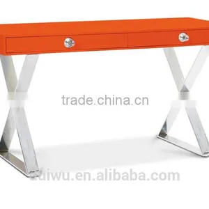 Latest Modern Wooden Executive Office Desk Side Table Design thumbnail-5