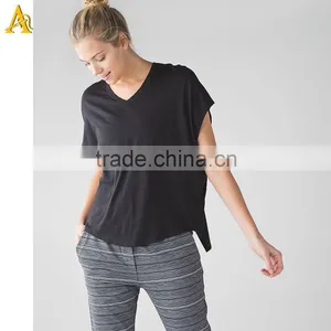 Running Sports Wear Running Shirts Running T Shirt Running Top Customized Womans Running Wear thumbnail-5