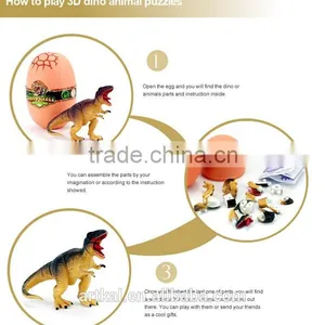 3d Puzzle Diy Jurassic Dinosaur Toys Assemble Dinosaur Egg Diy Intelligent Toys thumbnail-6