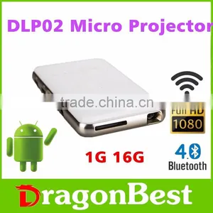 Digital Projector DLP02 Android LED Lamp Smart Mini 3d Projector DLP02 Android4.4 thumbnail-1