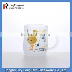 LongRun 2015 New Product Wholesale Frosting Glass Mug Custom Sprinting thumbnail-1