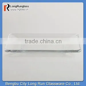 LongRun New Design Tempo Square Glass Plates Unique Kitchenware Wholesale thumbnail-1