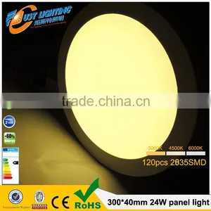 Surface Mounted AC85-265V 6W12w18w24w36w Ceiling Lamp Led Round Panel Lights thumbnail-4