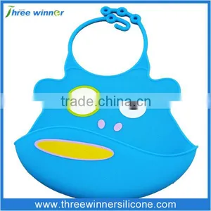 Waterproof Baby Bib Silicone Baby Bib thumbnail-1