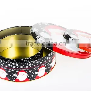 Household Customized Polour Round Gift Tin Box thumbnail-3