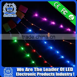 2016 Hot Selling Flexiable LED Mini Copper Wire String Lights thumbnail-6