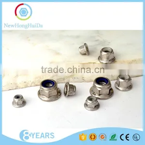 China Supplier 304 Stainless Steel Hex Lock Flange Insert Nuts thumbnail-3