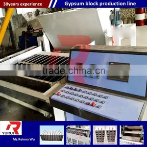 JH-GBL 20,000~300,000sqm Gypsum Block Construction Machine Line /gypsum Block Production Line thumbnail-4