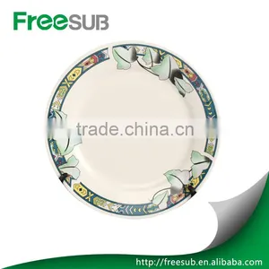 2016 New Range 8" Sublimation Ceramic Flower Plates With Coating CY10A thumbnail-2