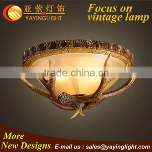 Hot Sell Wooden Iron Ceiling Lighting, Industrial Antler Ceiling Lamp,2016 New Ceiling Lamp Lighting thumbnail-1