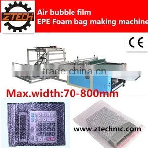 New Ztech 70-800 Width Air Bubble Film Bag Making Machine thumbnail-1