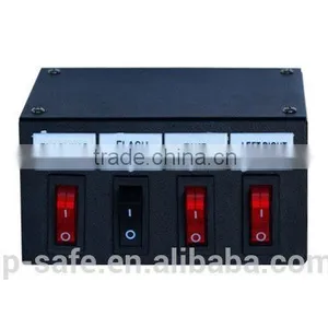LED Warning Lights Controller Switch Box KZQ-004 thumbnail-1
