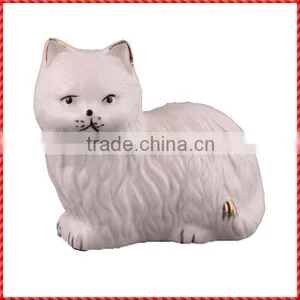 Lovely Little Cat Porcelain Statues Wholesale thumbnail-1