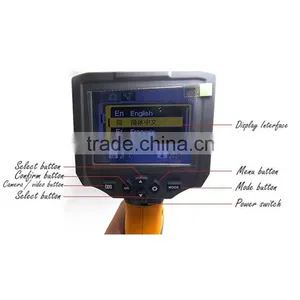 HT-660 3.5 LCD Screen 8.5mm Diameter Digital Borescope Endoscope thumbnail-2
