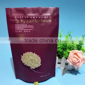 Resealable Stand up Plastic Tea Bag With Zipper Top for Wholesale thumbnail-1