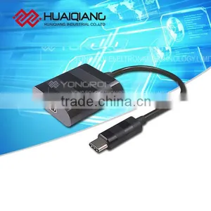 Black Case With Reversible Type c Cable Male to HDMI Female Port thumbnail-4