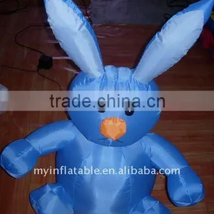 Lighted Inflatable Easter Bunny Decoration thumbnail-1