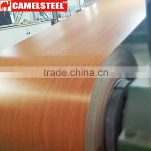 China Mill Color Coated Steel Coil Wood Grain Ppgi thumbnail-5