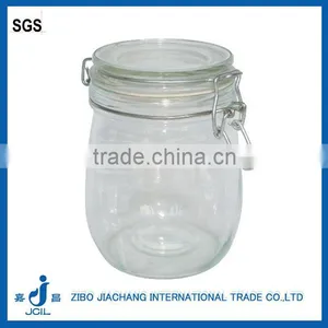 500ml Zibo Ball Shape Glass Bottles for Jam With Lids Ck06 thumbnail-3