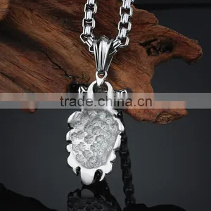 High Quality Stainless Steel Skull Pendant for Necklace thumbnail-2