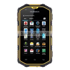 High Quality 4 Inch Hummer H5 Android 4.2 Mtk6572A Dual Core Dual Sim Card 4GB ROM 3G Waterproof Rugged Mobile Phone thumbnail-3